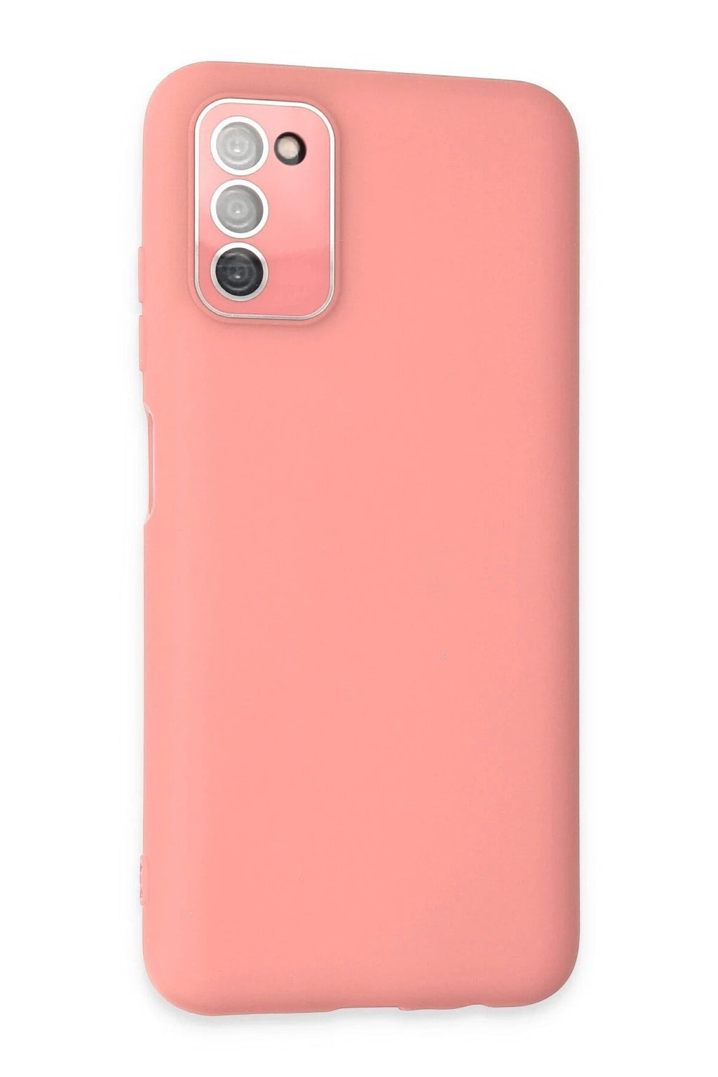 Mey İthalat® Samsung Galaxy A03S Kılıf Lansman Glass Kapak - Pembe
