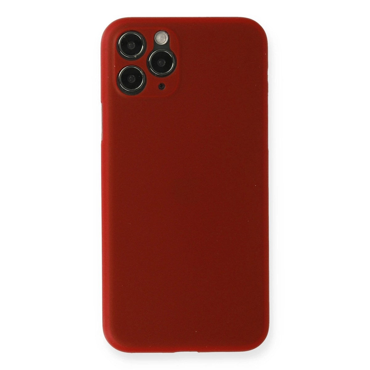Mey İthalat® iPhone 11 Pro Max Kılıf PP Ultra İnce Kapak - Kırmızı