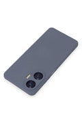 Mey İthalat® Realme C55 Kılıf Nano içi Kadife Silikon - Gri
