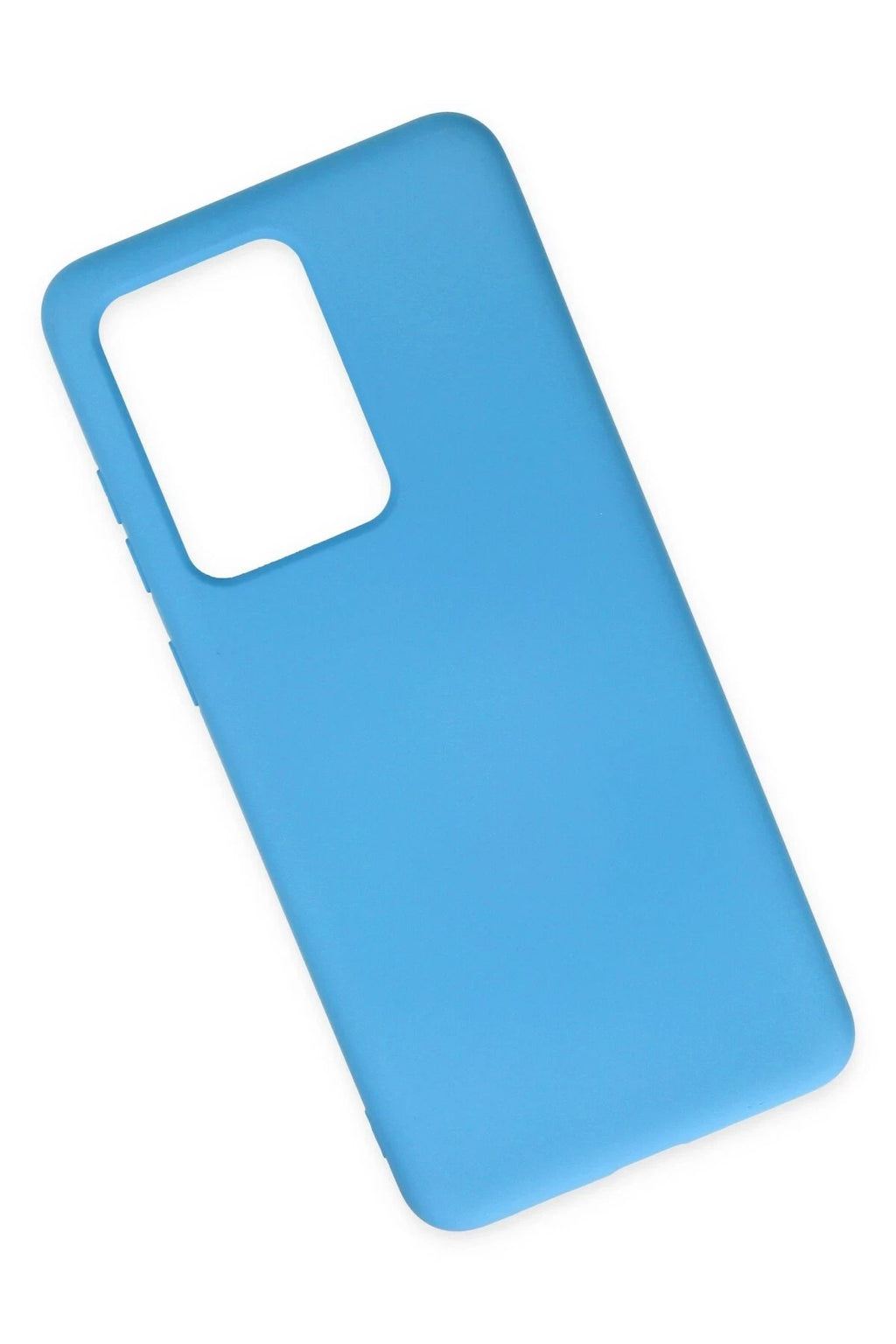 Mey İthalat® Samsung Galaxy S20 Ultra Kılıf Nano içi Kadife Silikon - Mavi