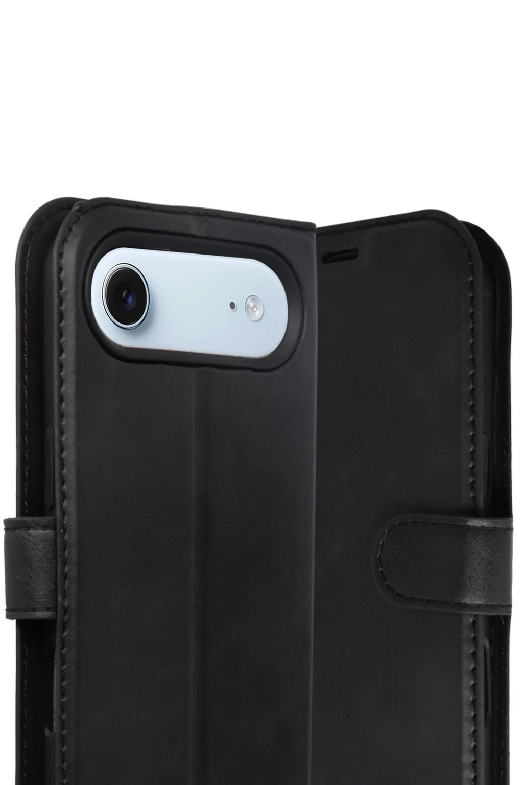 Mey İthalat® iPhone 17 Air Trend S Plus Kapaklı Kılıf - Siyah
