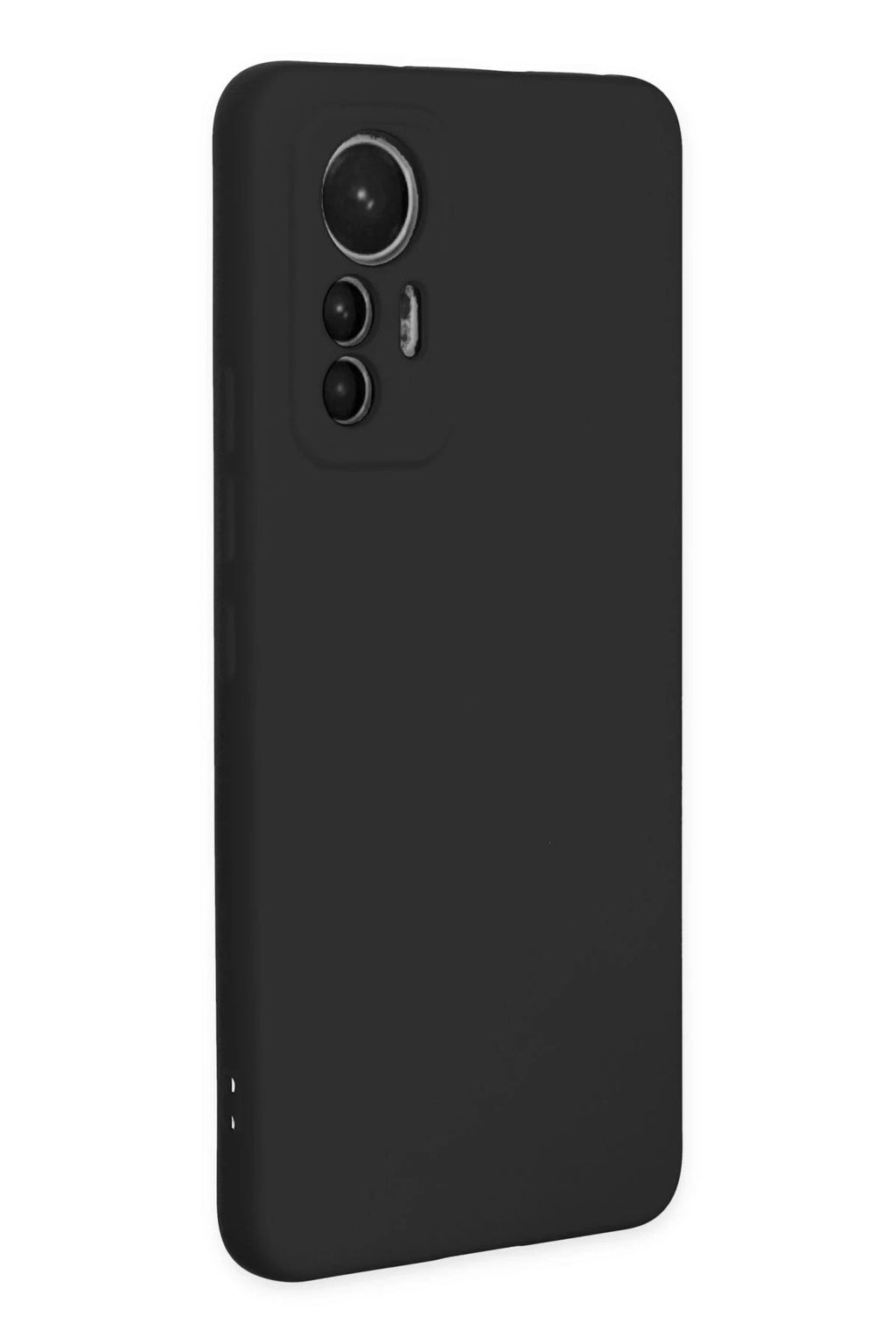 Mey İthalat® Mi 12 Lite Kılıf Nano içi Kadife Silikon - Siyah