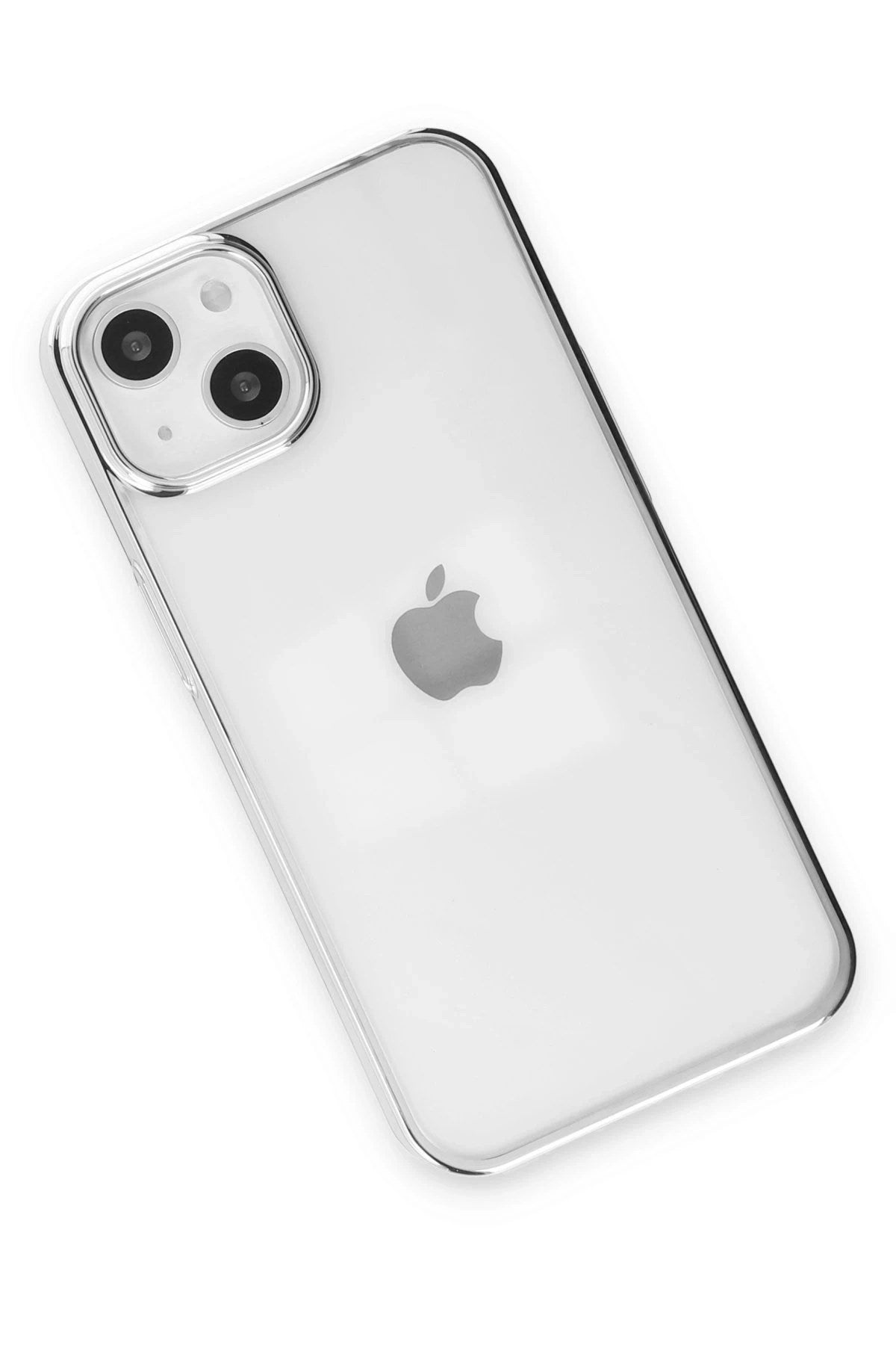 Mey İthalat® iPhone 14 Plus Kılıf Element Silikon - Gümüş