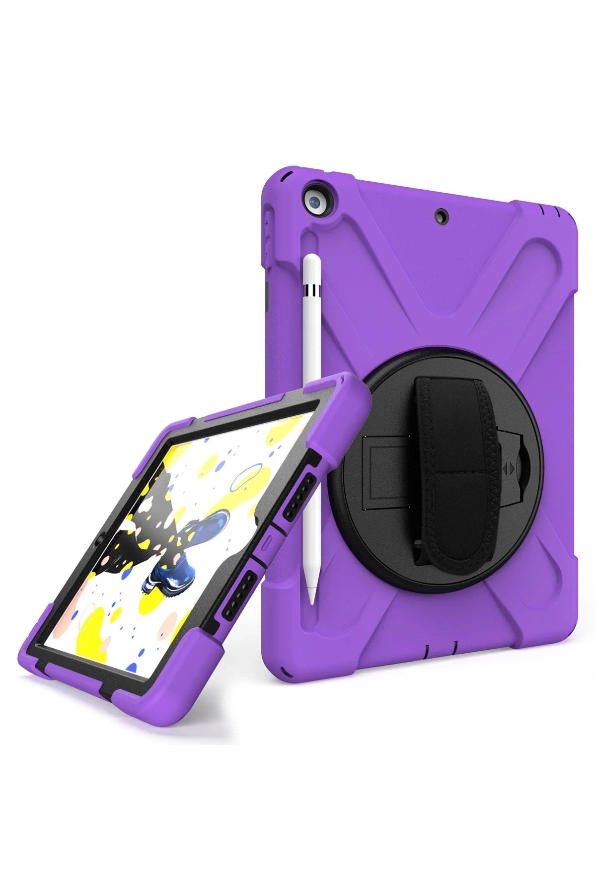 Mey İthalat® iPad 5 Air 9.7 Kılıf Amazing Tablet Kapak - Mor