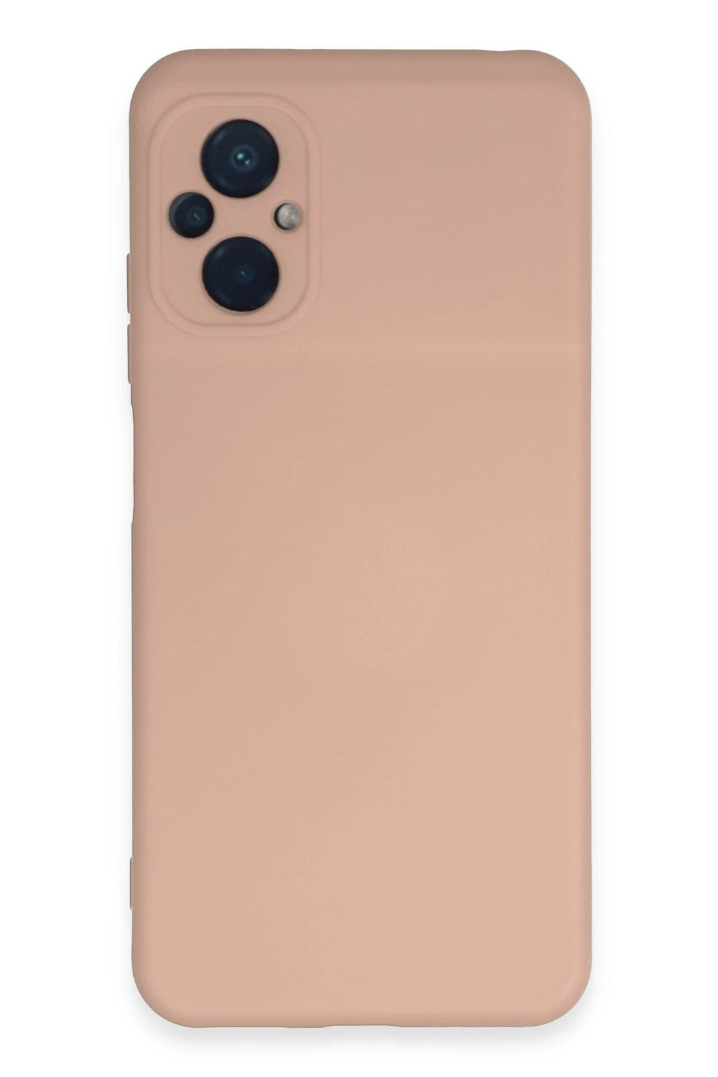 Mey İthalat® Poco M5 Kılıf Nano içi Kadife Silikon - Pudra