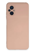 Mey İthalat® Poco M5 Kılıf Nano içi Kadife Silikon - Pudra