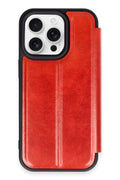 Mey İthalat® iPhone 14 Pro Max Kılıf Flip Cover - Kırmızı