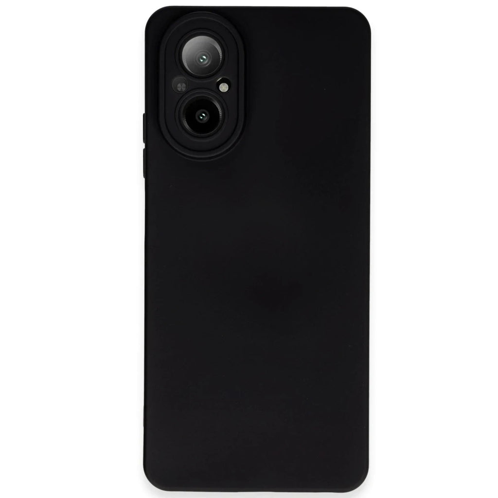 Mey İthalat® Realme 12 Lite Kılıf Nano içi Kadife Silikon - Siyah