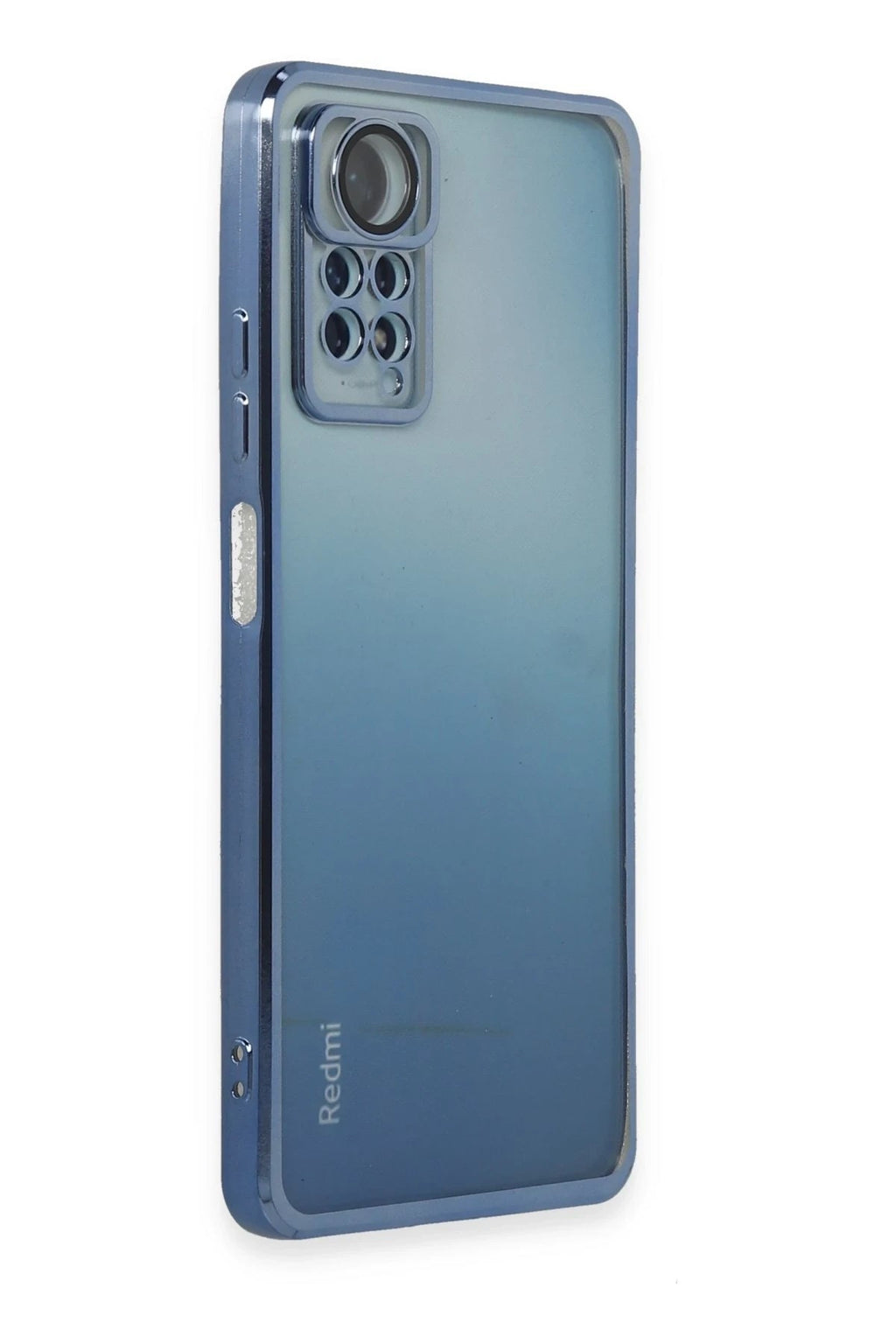 Mey İthalat® Redmi Note 11 Pro Kılıf Lensli Silikon - Açık Mavi