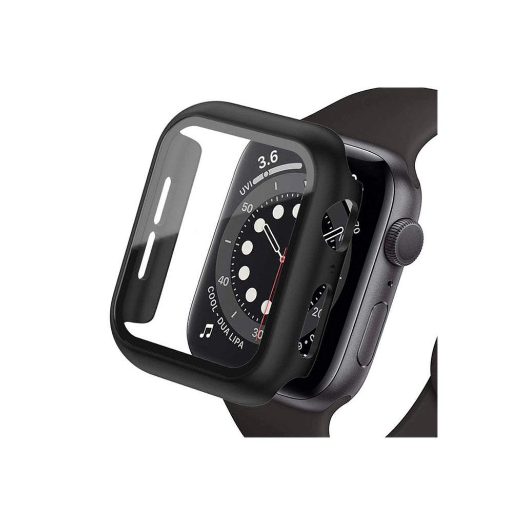 Mey İthalat® Watch Ultra 49mm Camlı Kasa Ekran Koruyucu - Siyah