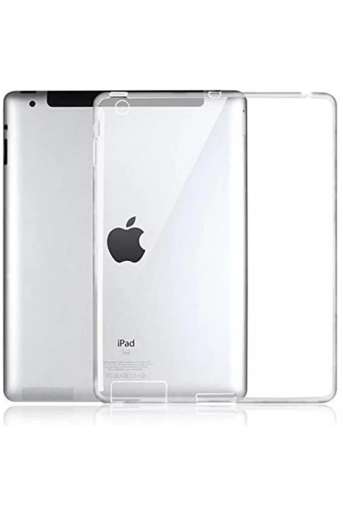 Mey İthalat® iPad 4 9.7 Kılıf Tablet Şeffaf Silikon