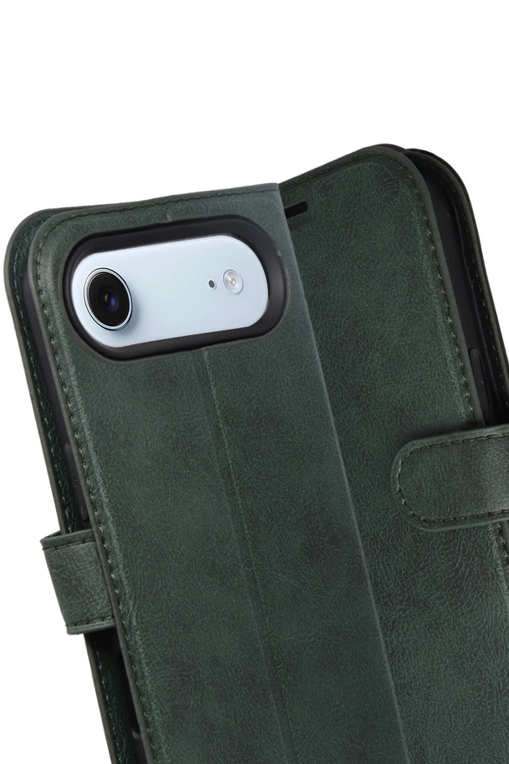 Mey İthalat® iPhone 17 Air Trend S Plus Kapaklı Kılıf - Yeşil