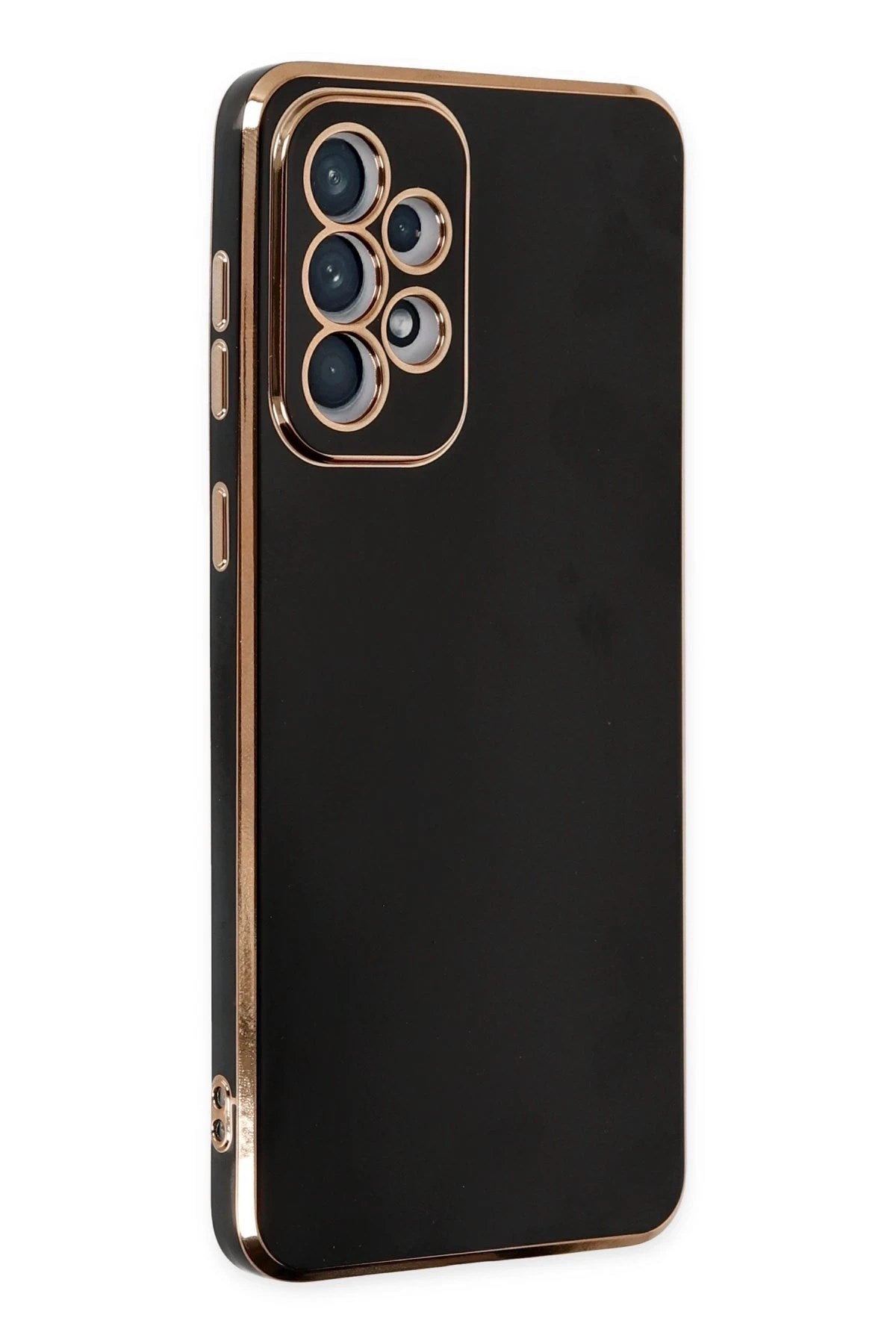 Mey İthalat® Samsung Galaxy A73 5G Kılıf Volet Silikon - Siyah