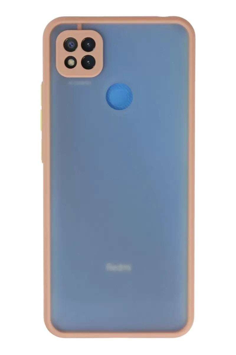Mey İthalat® Redmi 9C Kılıf Montreal Silikon Kapak - Pembe