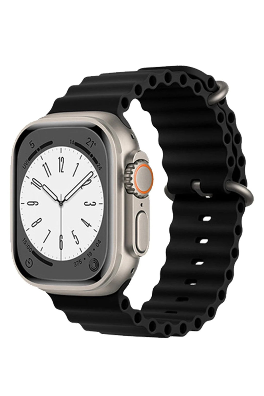 Mey İthalat® Watch 38mm Ocean Kordon - Siyah