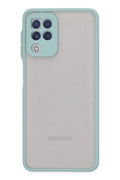 Mey İthalat® Samsung Galaxy A22 Kılıf Montreal Silikon Kapak - Turkuaz
