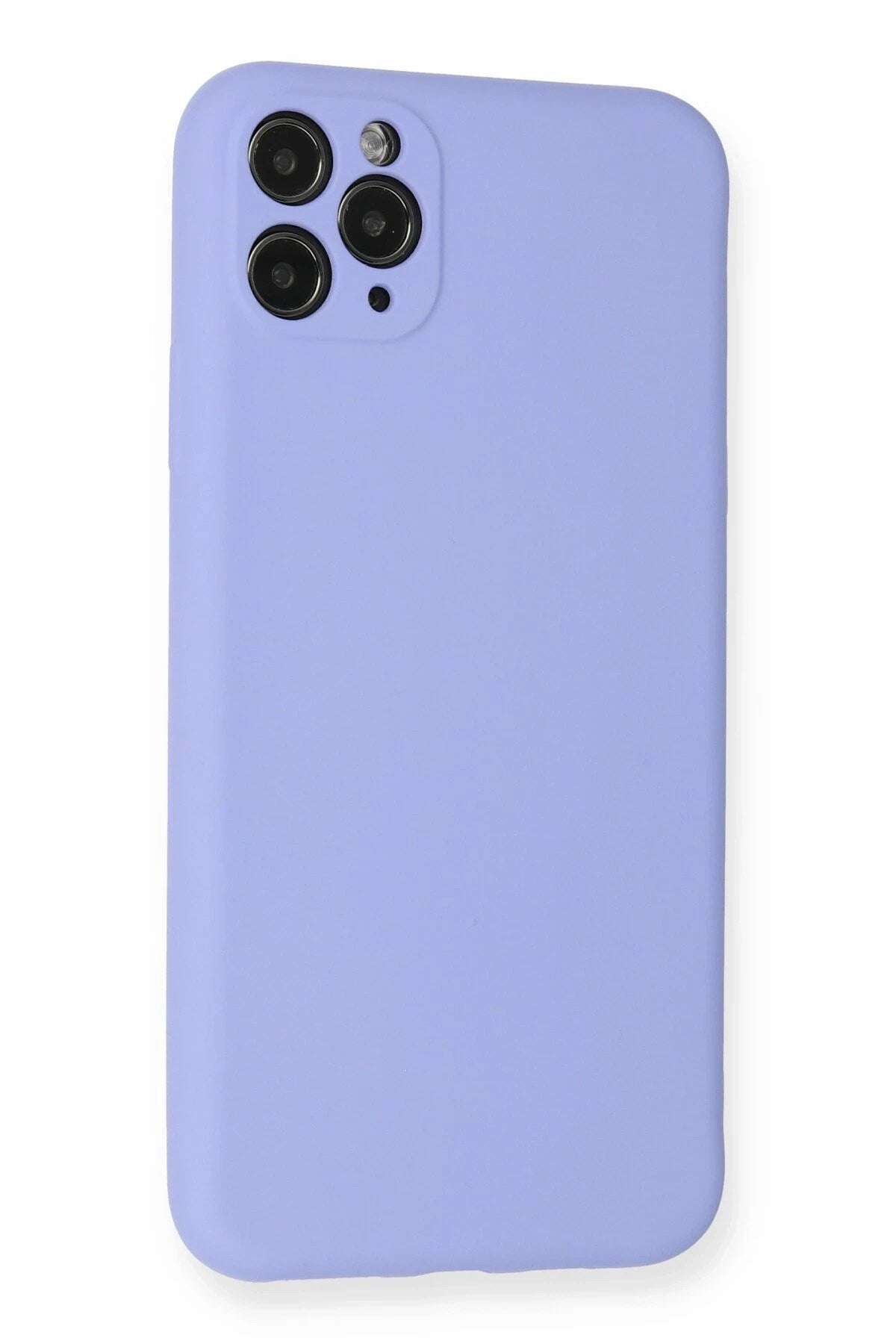 Mey İthalat® iPhone 11 Pro Max Kılıf Nano içi Kadife Silikon - Lila