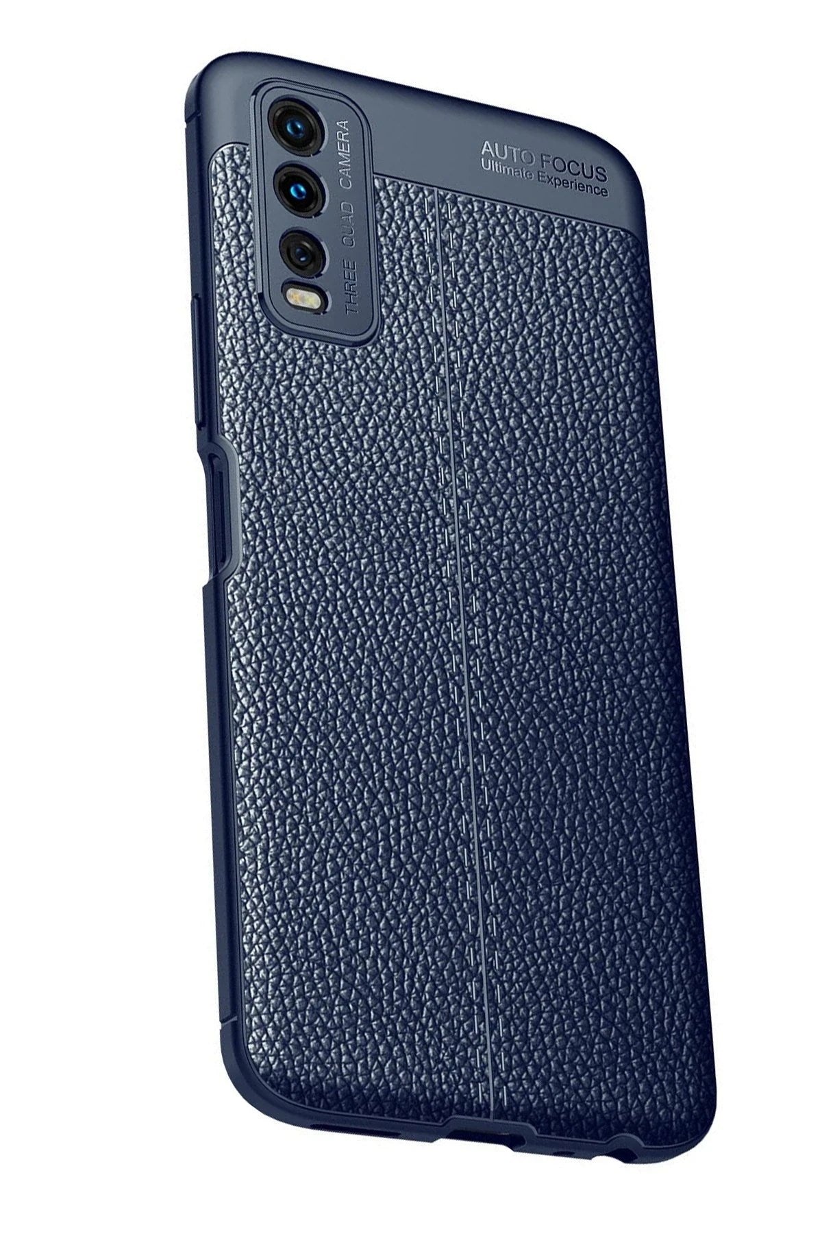 Mey İthalat® Vivo Y11S Kılıf Auto Focus Kapak - Lacivert