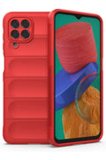 Mey İthalat® Samsung Galaxy M33 Kılıf Optimum Silikon - Kırmızı