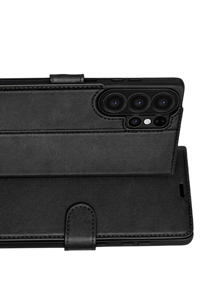 Mey İthalat® Samsung Galaxy S26 Ultra Trend S Plus Kapaklı Kılıf - Siyah