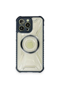 Mey İthalat® iPhone 12 Pro Kılıf Prag Magneticsafe Kapak - Lacivert