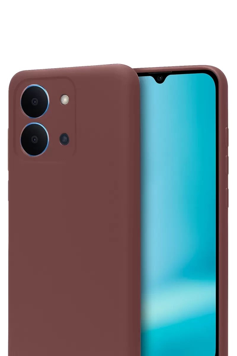 Mey İthalat® Redmi 15C 4G First Silikon - Bordo