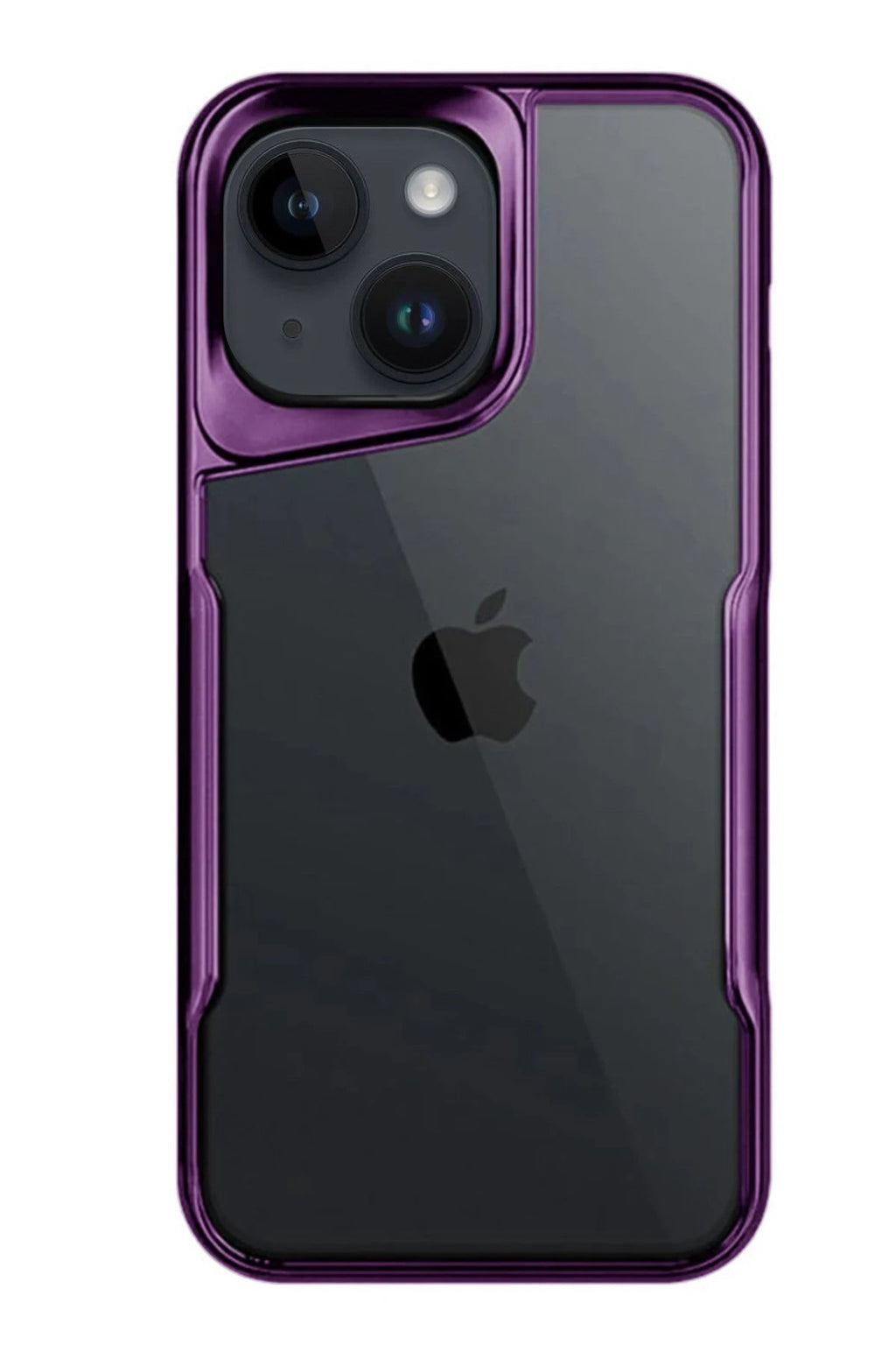 Mey İthalat® iPhone 15 Kılıf Boyi Silikon Kapak - Derin Mor