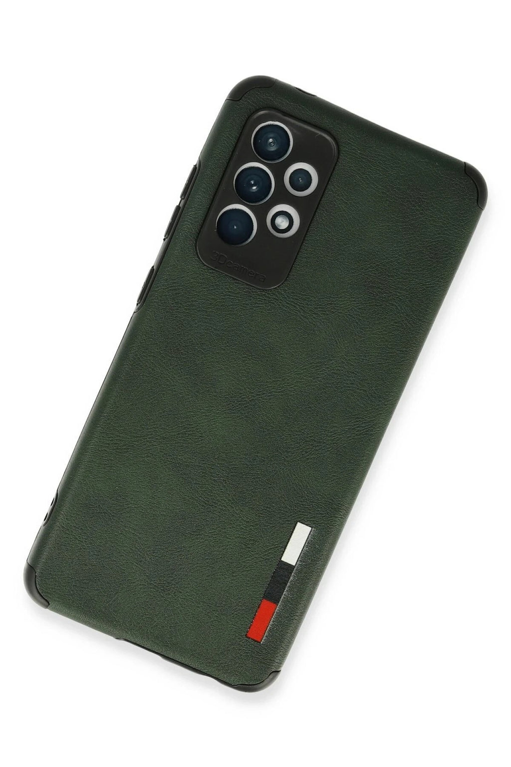 Mey İthalat® Samsung Galaxy A72 Kılıf Loop Deri Silikon - Yeşil