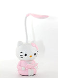 Hello Kitty Masa Lambası | 15x9 cm Dekoratif Çocuk Odası Gece Lambası