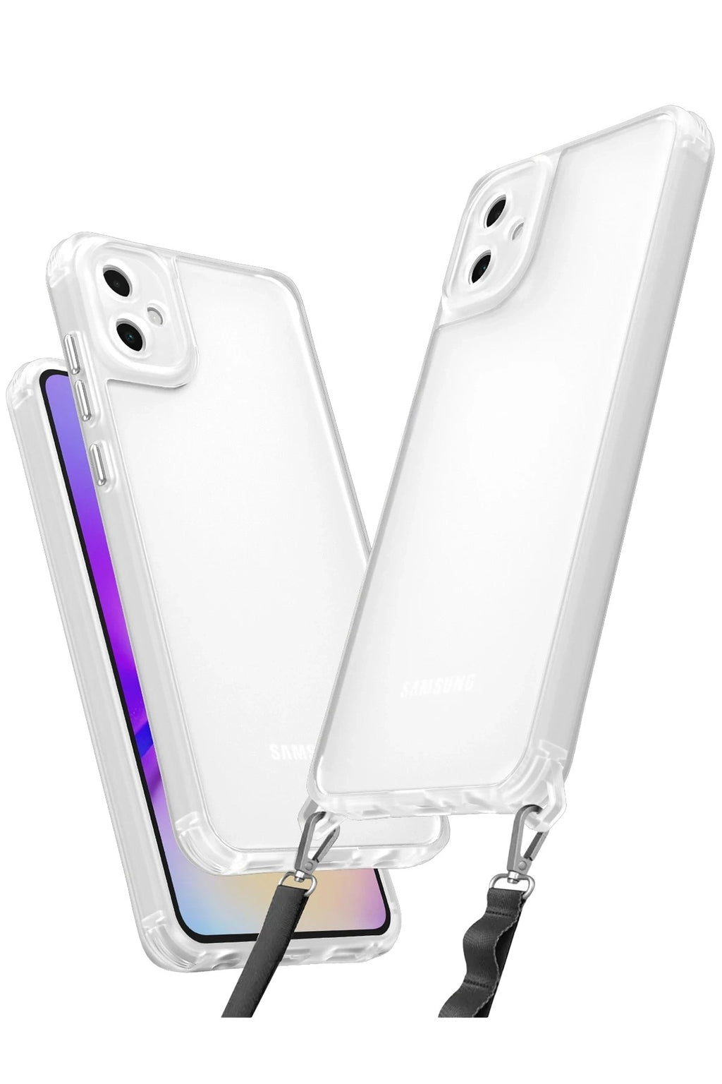 Mey İthalat® Samsung Galaxy A06 Kılıf Penta Silikon Kılıf - Şeffaf