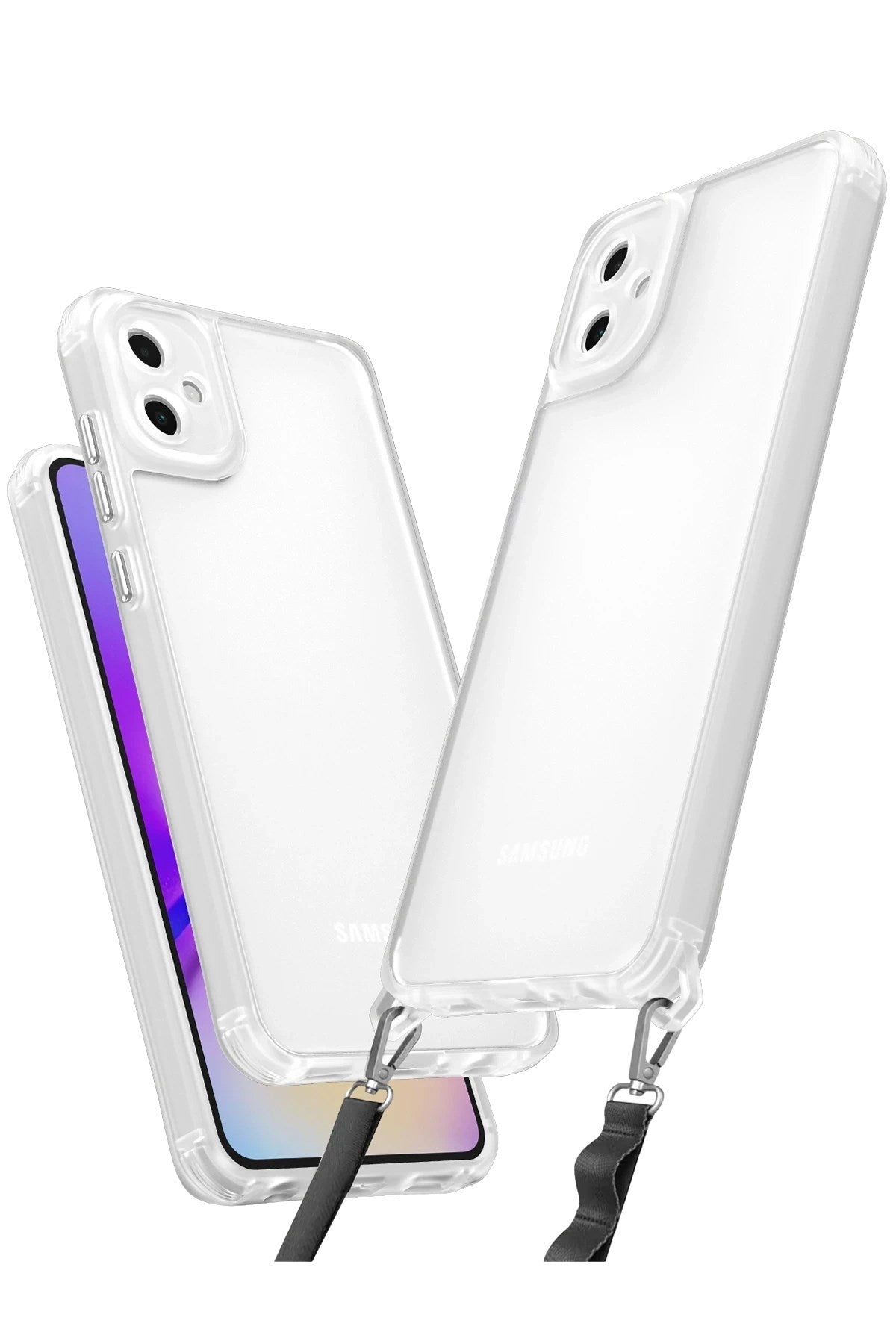 Mey İthalat® Samsung Galaxy A06 Kılıf Penta Silikon Kılıf - Şeffaf
