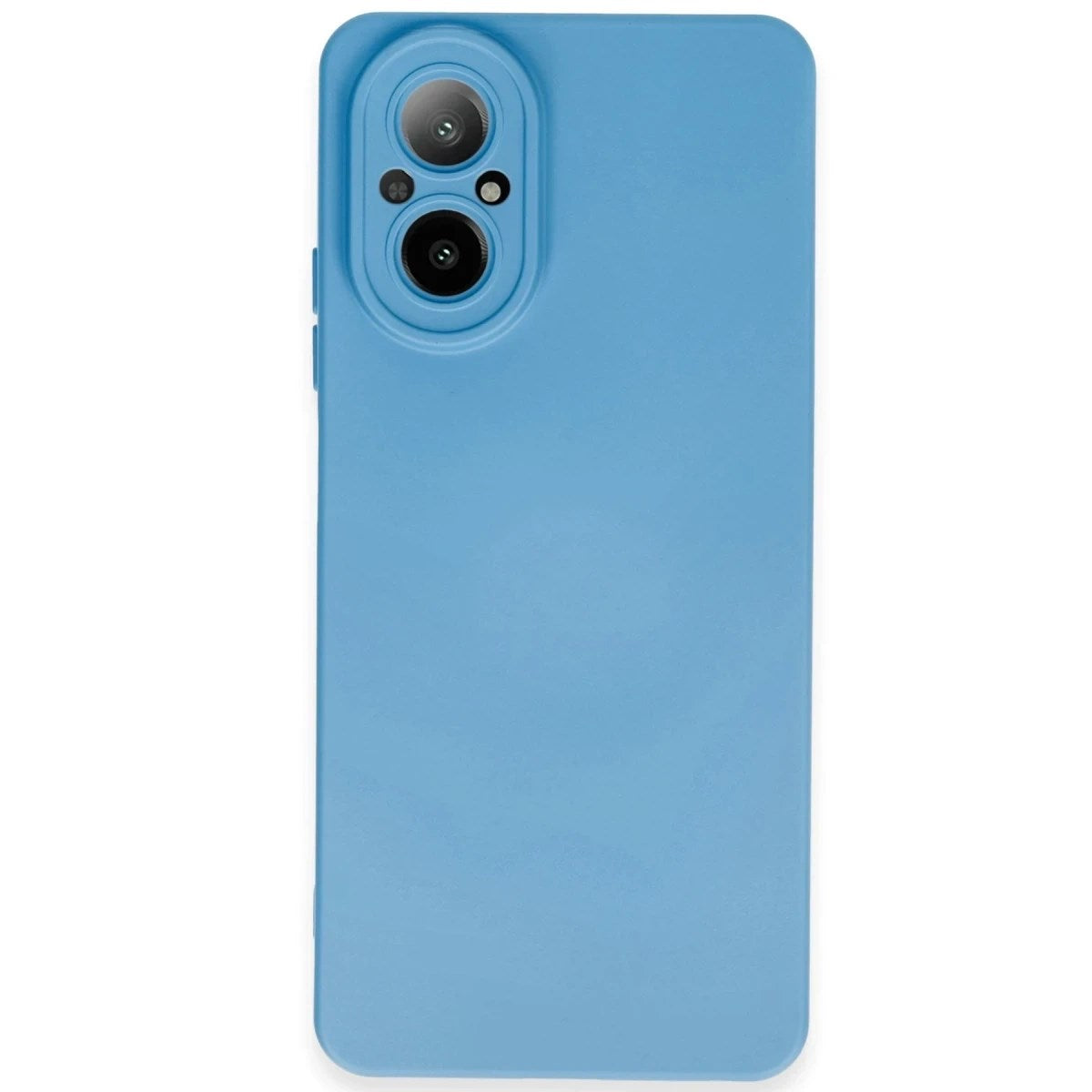 Mey İthalat® Realme 12 Lite Kılıf Nano içi Kadife Silikon - Mavi
