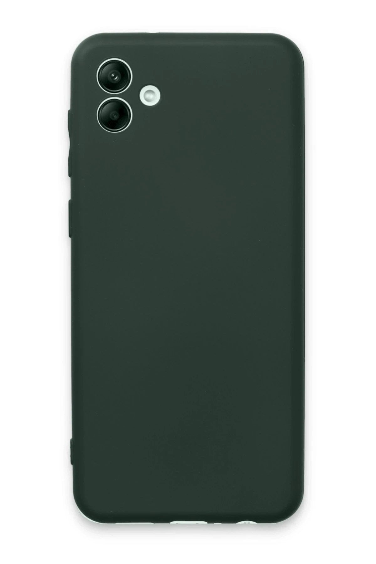Mey İthalat® Samsung Galaxy A04E Kılıf First Silikon - Koyu Yeşil