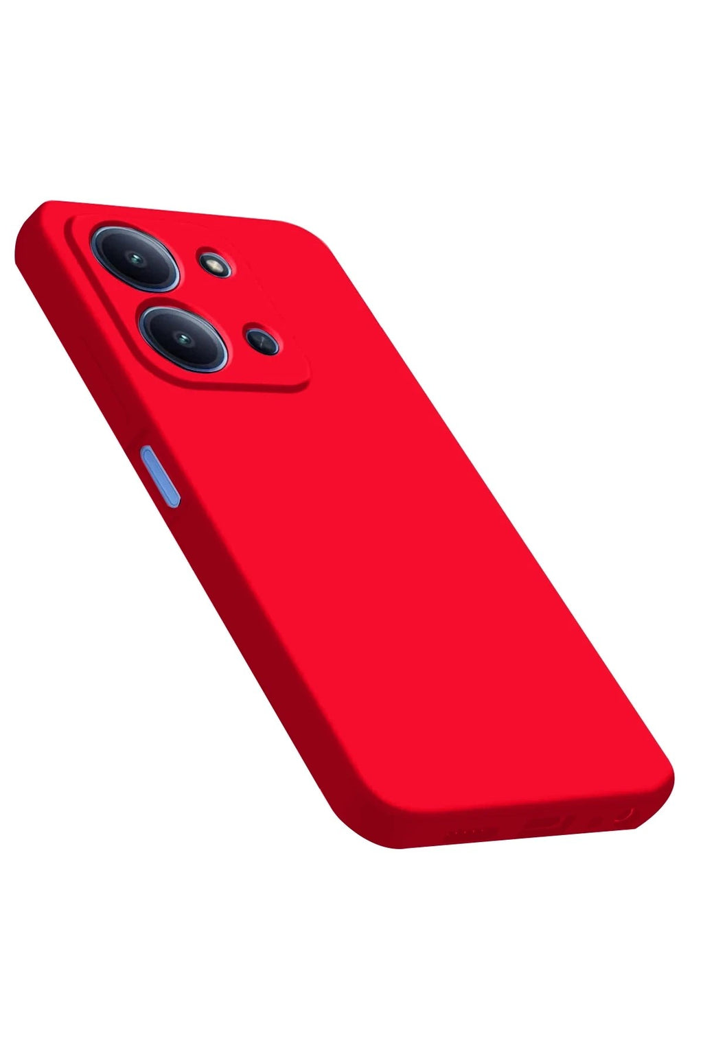 Mey İthalat® Redmi 15C 4G Nano içi Kadife Silikon - Kırmızı