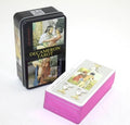 Decameron Metal Kutulu Tarot Kartı - 11,5 cm Özel Tasarım Sanatsal Deste