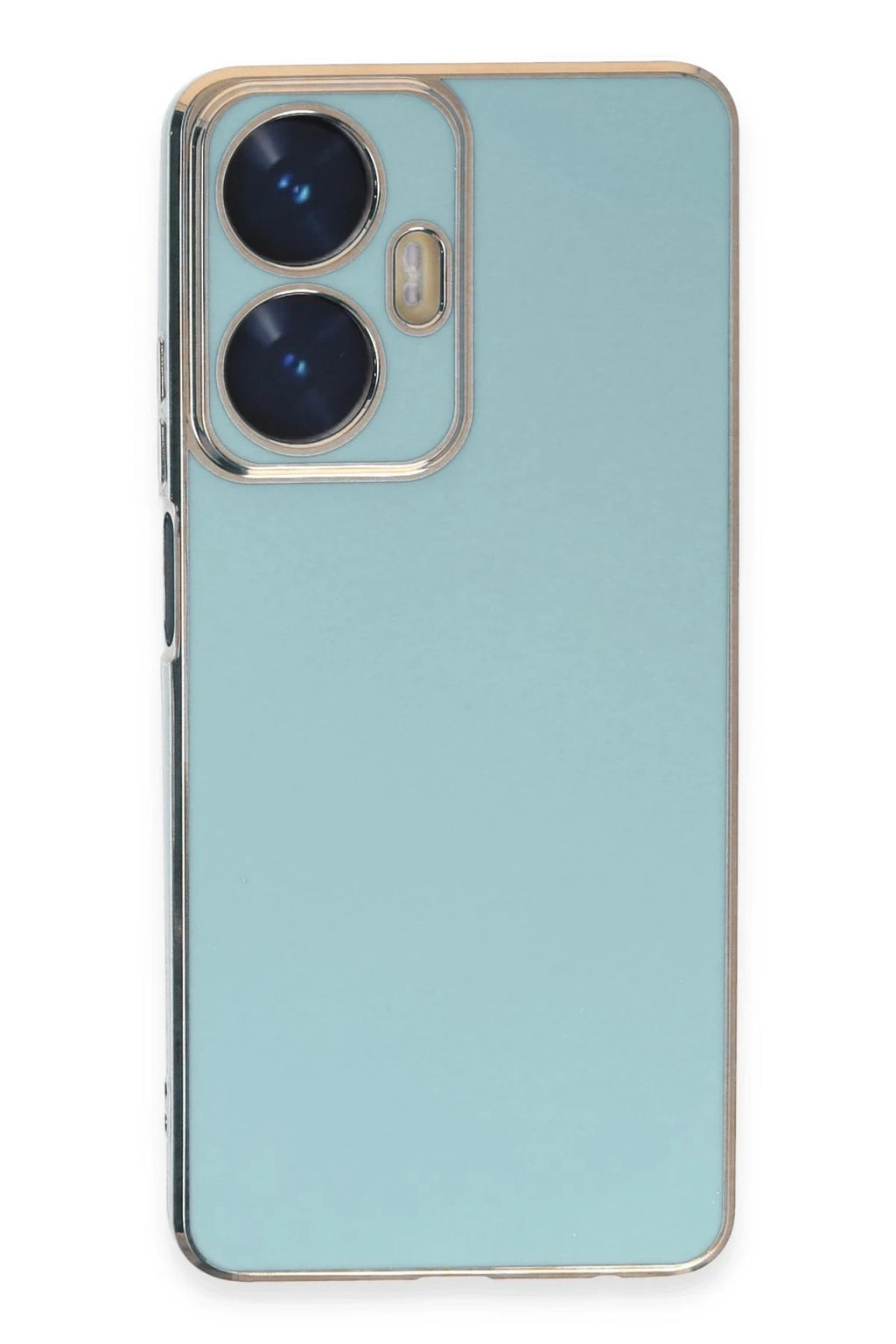 Mey İthalat® Realme C55 Kılıf Volet Silikon - Açık Yeşil