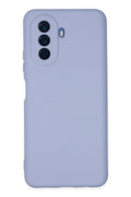 Mey İthalat® Huawei Nova Y70 Kılıf Nano içi Kadife Silikon - Lila