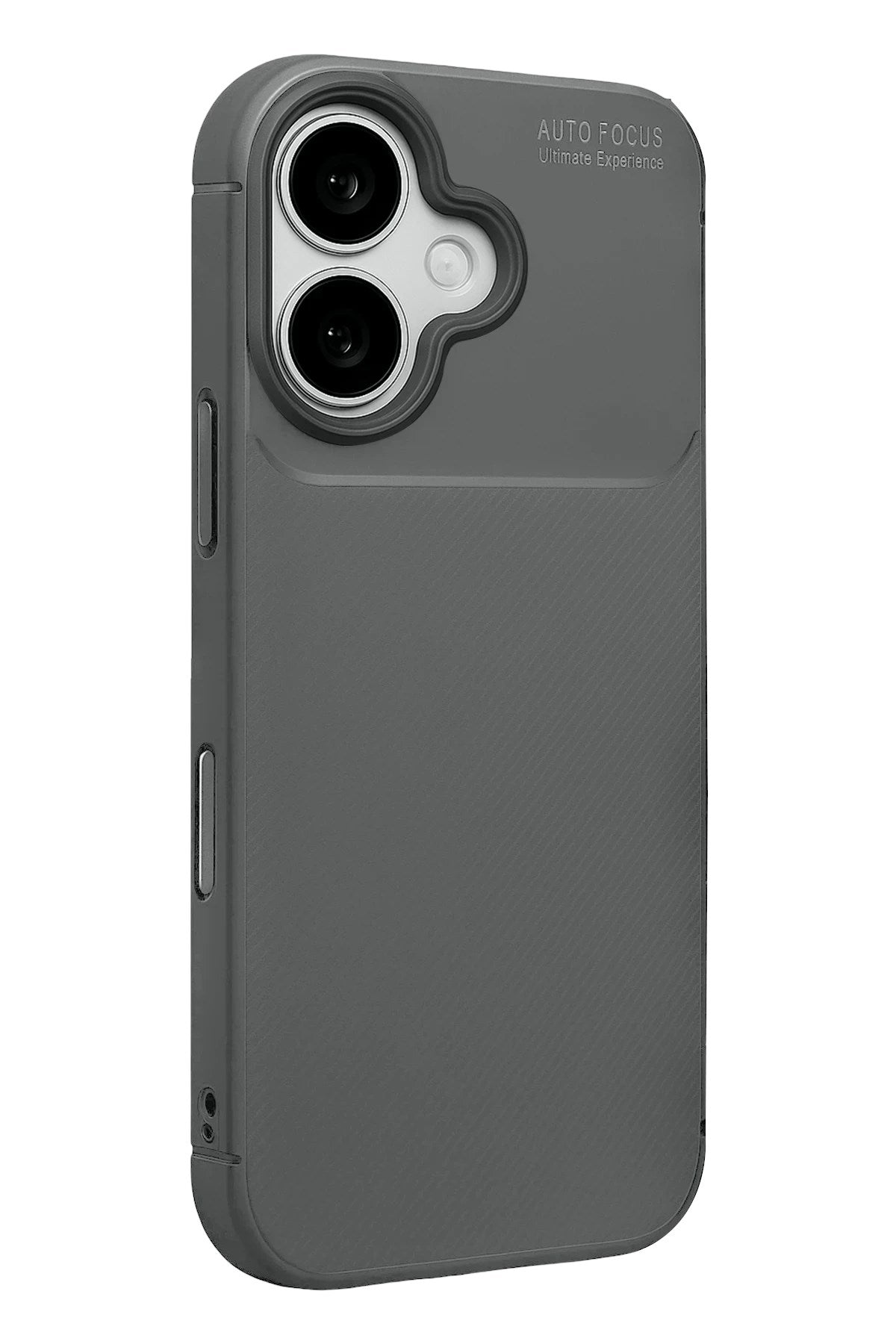 Mey İthalat® iPhone 17 Auto Focus Karbon Kapak - Gri