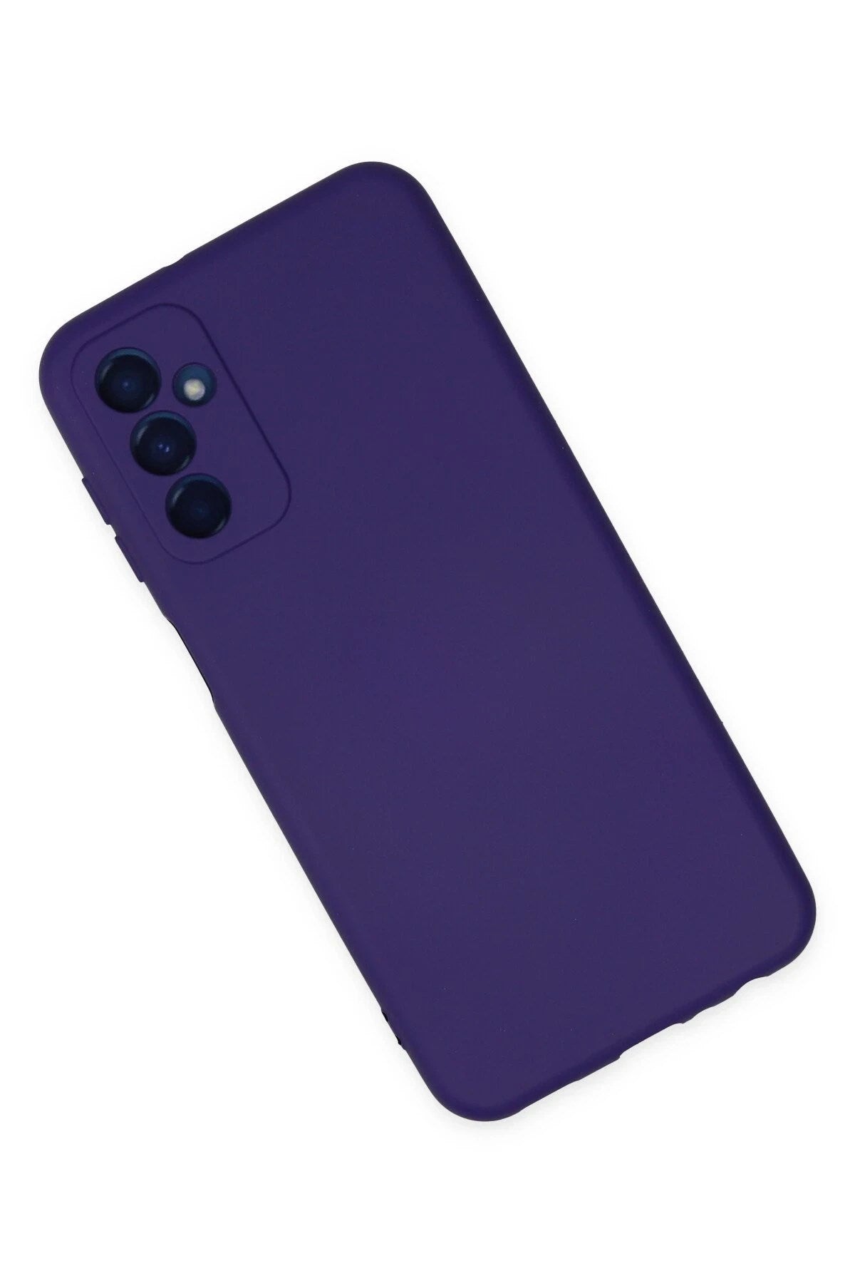 Mey İthalat® Samsung Galaxy M23 Kılıf Nano içi Kadife Silikon - Mor