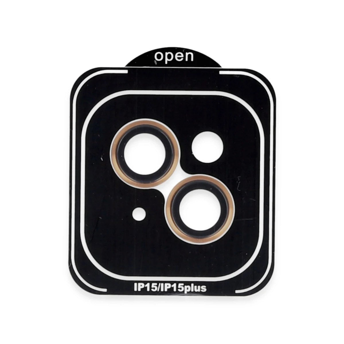 Mey İthalat® iPhone 14 PVD Metal Kamera Lens - Turuncu