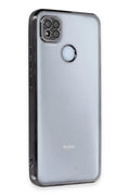 Mey İthalat® Redmi 9C Kılıf Lensli Silikon - Siyah