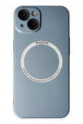 Mey İthalat® iPhone 14 Plus Kılıf Jack Magneticsafe Lens Silikon - Sierra Blue