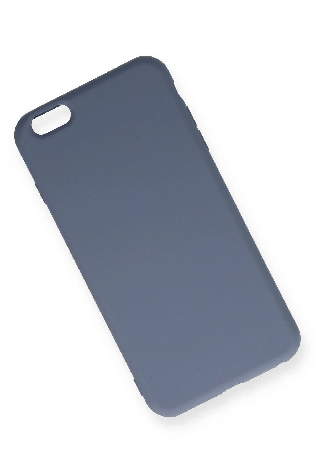 Mey İthalat® iPhone 6 Plus Kılıf Nano içi Kadife Silikon - Gri