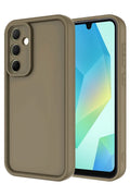 Mey İthalat® Samsung Galaxy A16 5G Kılıf Viera Silikon - Kahverengi