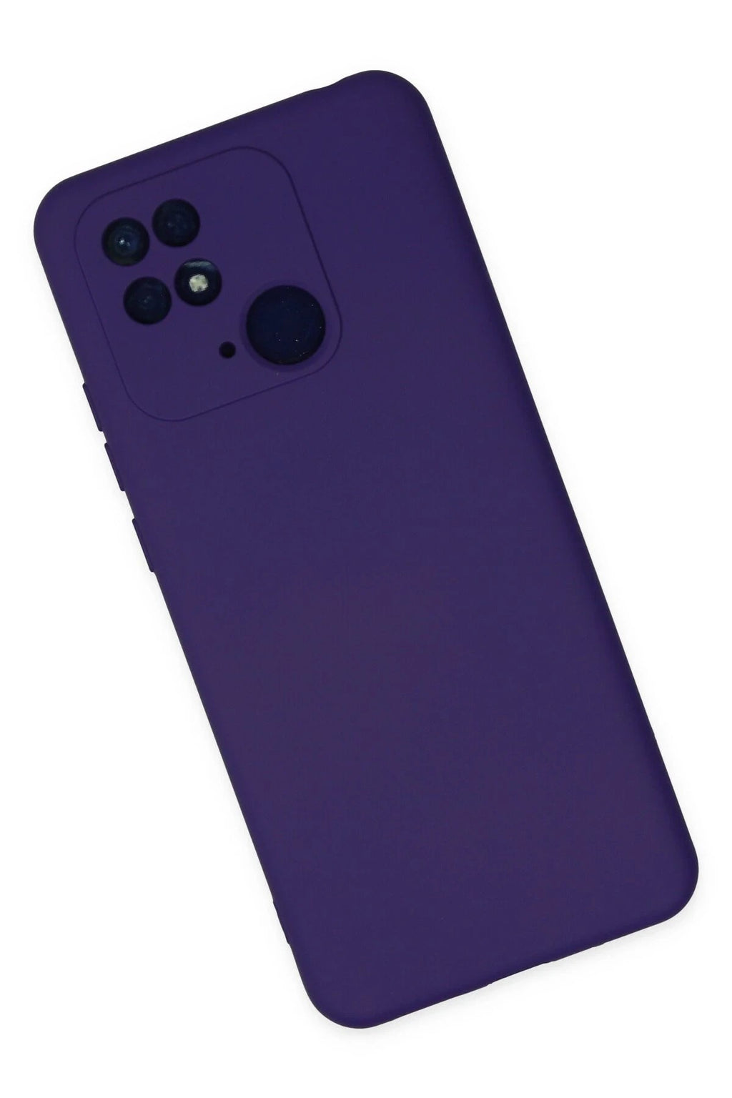 Mey İthalat® Redmi 10C Kılıf Nano içi Kadife Silikon - Mor