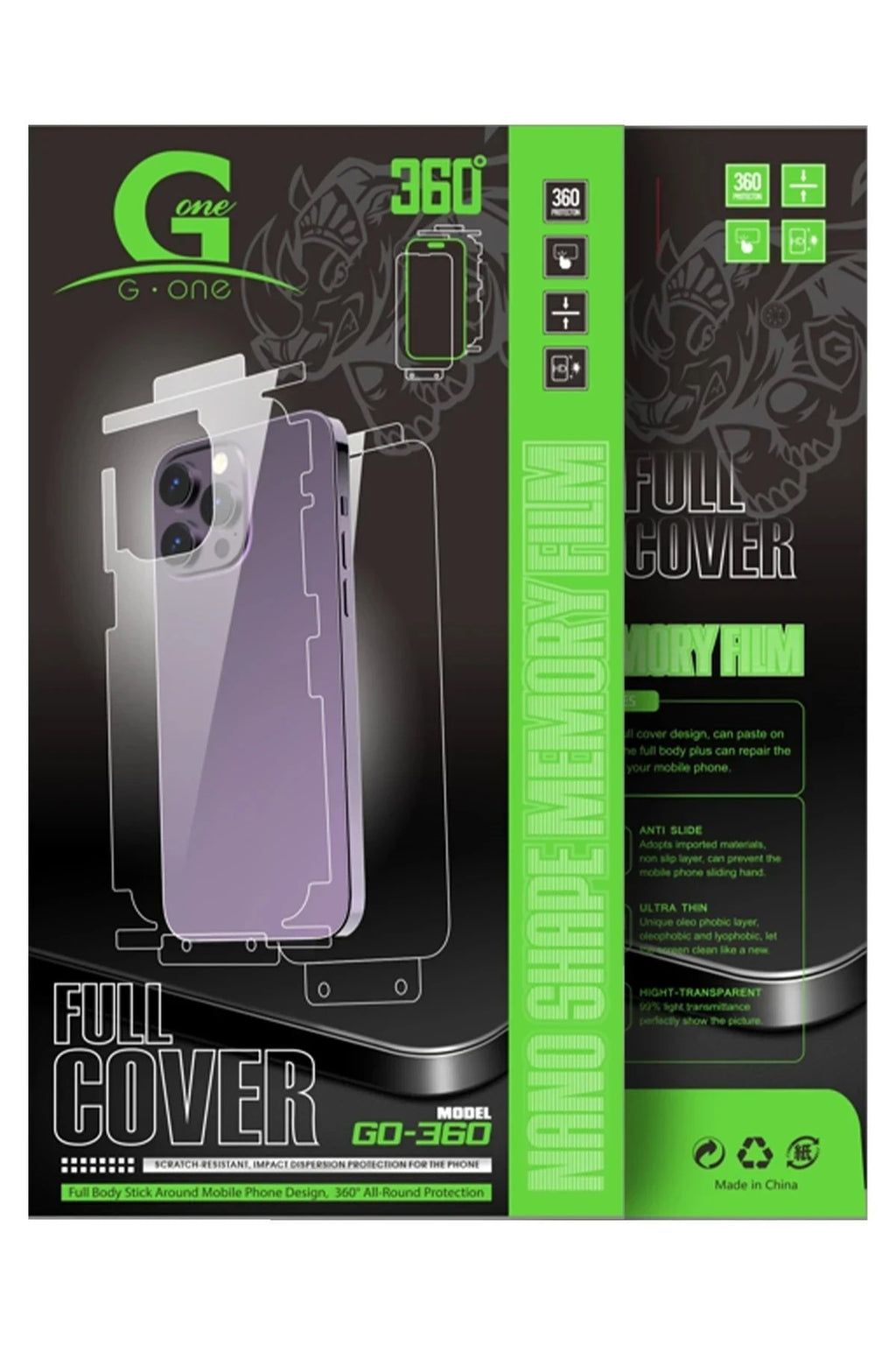 Mey İthalat® iPhone 17 360 Full Body Arka Koruyucu