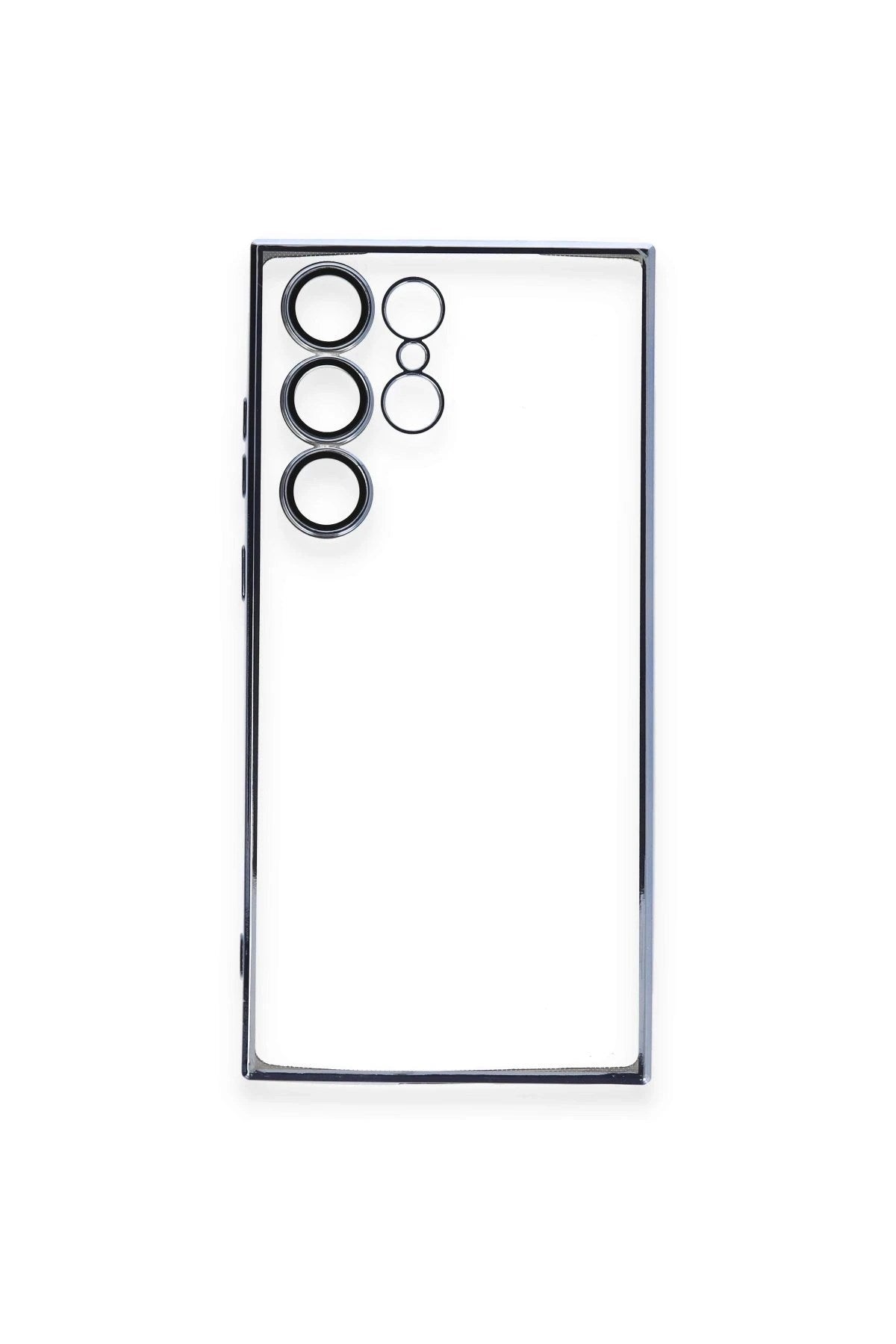 Mey İthalat® Samsung Galaxy S24 Ultra Kılıf Lensli Silikon - Gold
