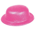 Mey İthalat® Pembe Renk Simli Melon Yuvarlak Parti Şapkası 24x26 cm