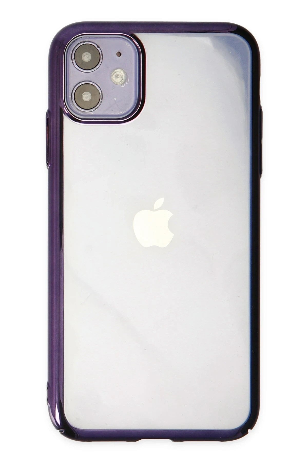 Mey İthalat® iPhone 12 Kılıf Element Silikon - Mor