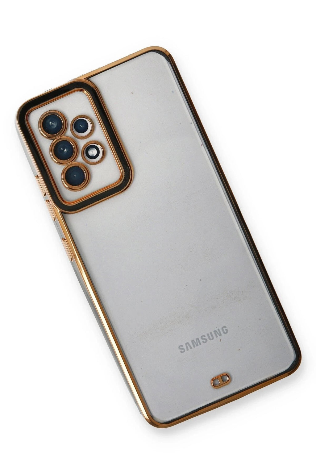 Mey İthalat® Samsung Galaxy A53 5G Kılıf Liva Lens Silikon - Siyah
